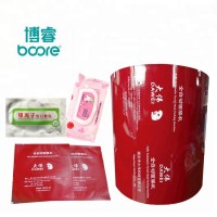 PET/PE Compoaite Material Film Rolls for multipack of wipes