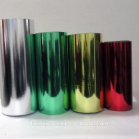 High Glossy Colored Metalized Polyester Film For Laminating