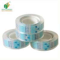 Bopp water based glue crystal adhesive stationery tape easy tear tape packing tape